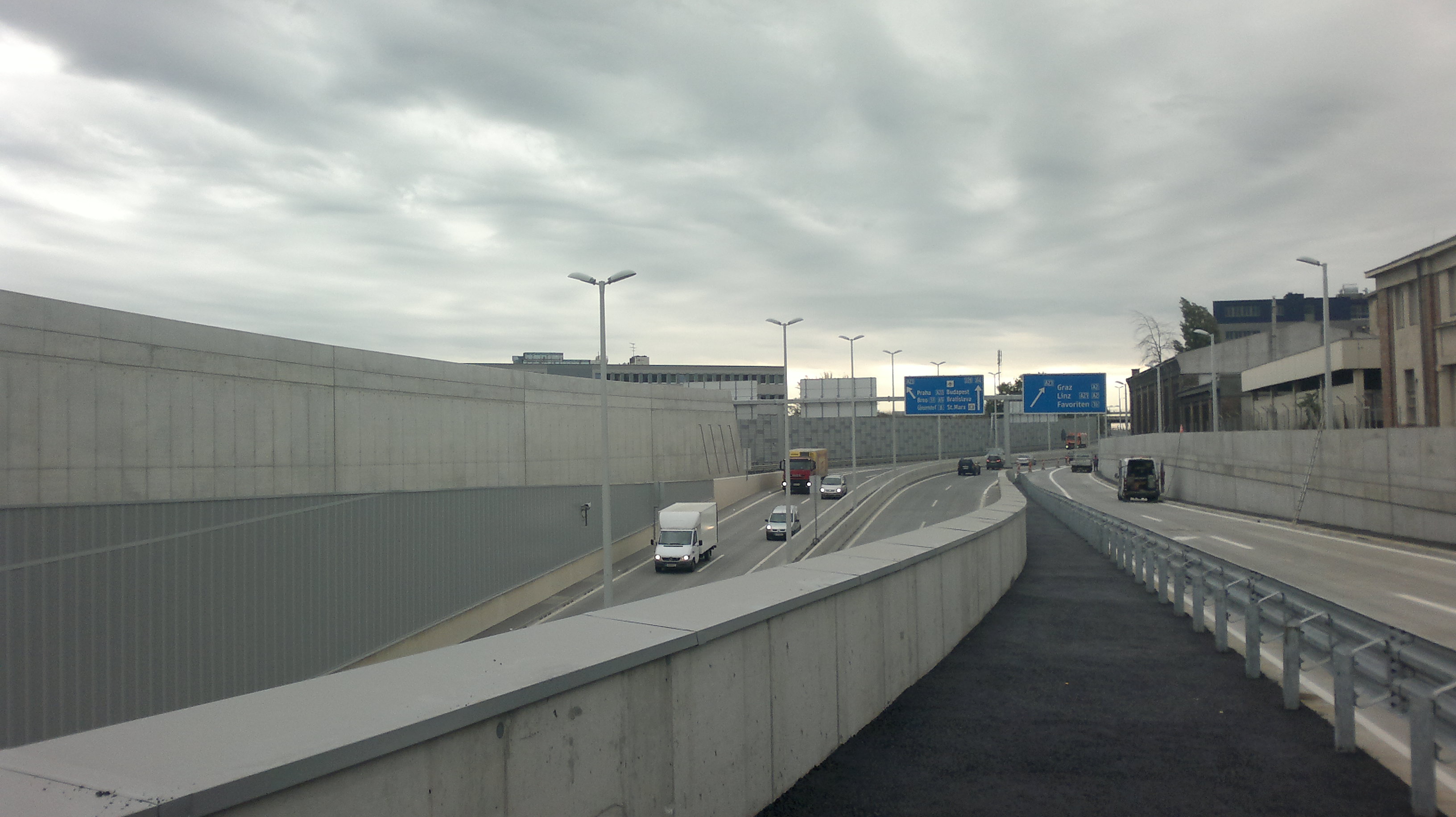 A23 ASt Landstraße, HB221 Wiener Gürtel Straße