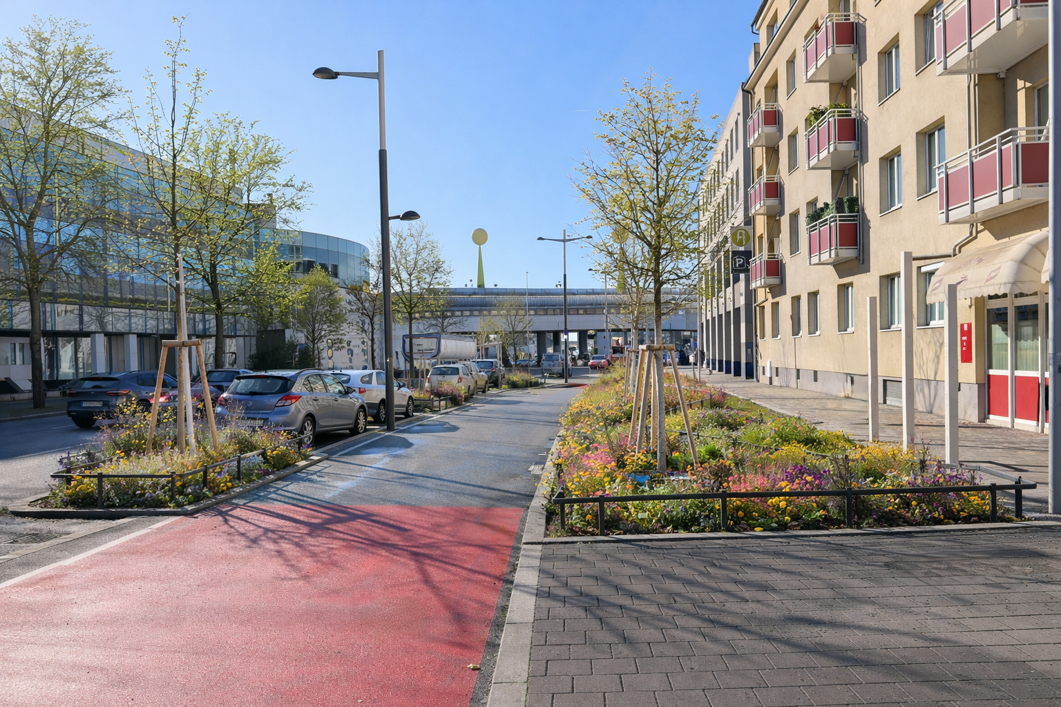 Wagramer Straße, Detailprojekt Siebeckstraße - Kagraner Platz 
