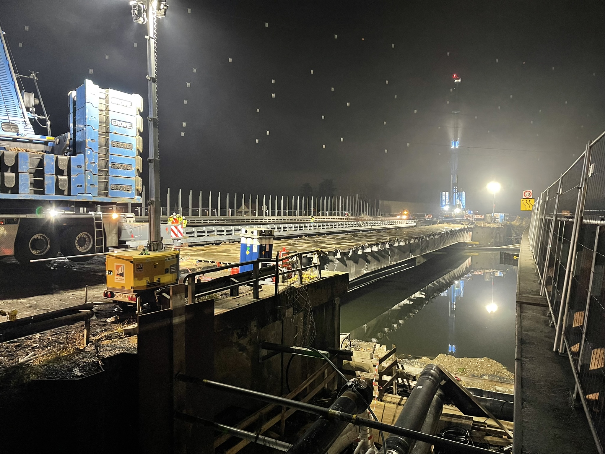 A2 Süd Autobahn, Murbrücke Feldkirchen bei Graz