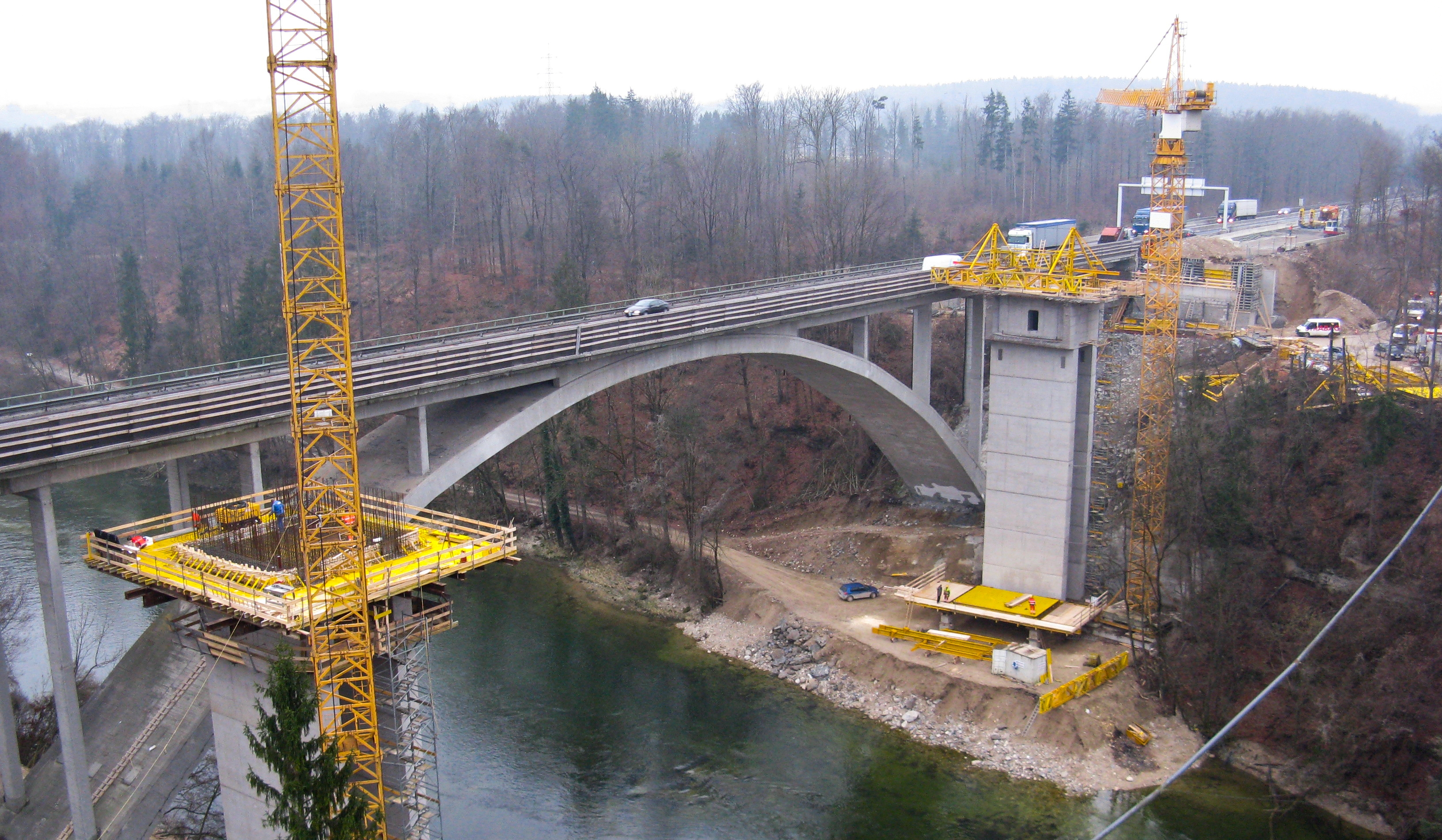 A1 West Autobahn, Traunbrücke Steyrermühl
